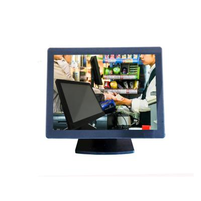 China 15 inch thin design restaurant easy touch screen resistive monitor 15inch for sale