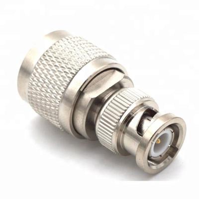 China RF N Male to BNC All-Copper RF Adapter High Quality BNC Male N Adapter to BNC RF Adapter for sale