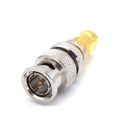 China RF 1.6/5.6 female L9 connector to male straight BNC connector RF adapter bnc to l9 adapter for sale