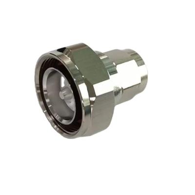 China RF 7/16 Din Male RF Coaxial Connector For 7/8 Feeder Cable for sale