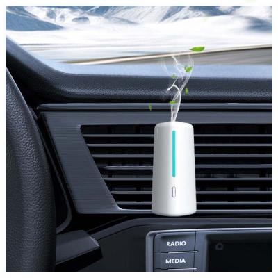 China Portable Household Mini Ultrasonic Waterless Freshener Usb Rechargeable Electric Car Aroma Diffuser for sale