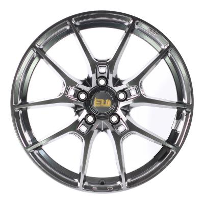 China High Quality Automobile Modification EZW Aluminum Alloy Rim 18 Inch 5x112 5x114.3 Nissan Passenger Car Flow Formed Wheels for sale