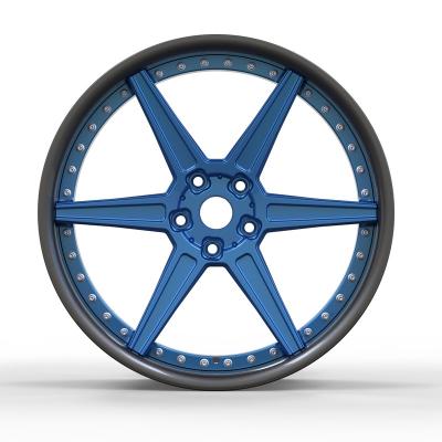 China Automobile Modification Factory OEM Customization Aluminum Alloy Nissan Rim 17/18/19/20/21/22/23/24 Inch Nissan Passenger Car Forged Wheels for sale