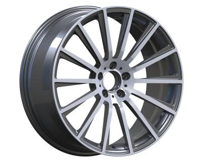 China Passanger Car Fully Customized 60601-T6 Aluminum Brushed Center Polished High Lip Forged Wheels Rims Passenger Car Wheels for sale