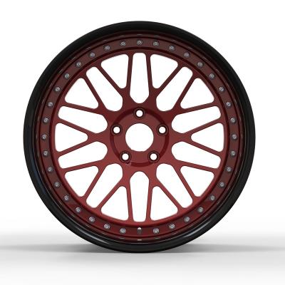 China Factory direct automobile modification 15 16 17 inch VIA/JWL IATF16949 ET35mm 5 spoke alloy wheel rims for sale