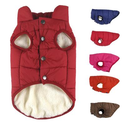 China XYF Viable Dog Clothes Winter Sweater Clothing Pet Puppy Clothes Cat Puppy Clothes Thickening Vest Chiwawa Costume Warm Perros for sale