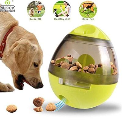 China Sustainable Pet Toys Cat Toy IQ Interactive Treat Ball Smarter Food Ball Food Dispenser For Cats Playing Training Balls Pet Supplies for sale