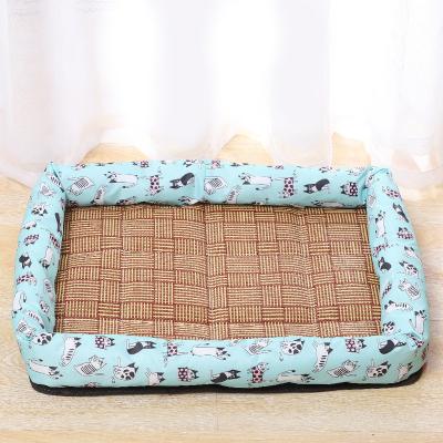 China Breathable Waterproof Puppy Or Cat Mat Can Wash Pet Summer Essential Anti-scratch Pet Mat Cool But Not Cold Oxford Printed Fabric for sale