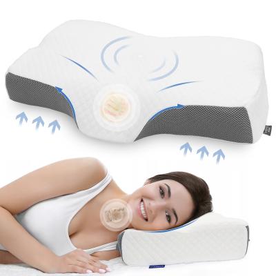 China Ergonomic Orthopedic Memory Fuloon Cutout Memory Foam Cervical Pillow Neck Pain Pillow For Stomach Side Back Sleeper Remedial Pillows for sale