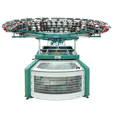 China Leadsfon Weft Recruit Regional Fully Automatic 30 Inch Width Double Jersey Circular Three Open Yarn Fleece Knitting Machine for sale