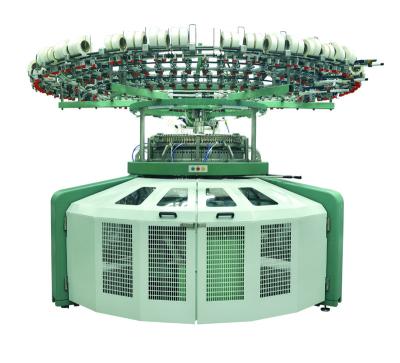 China Weft LEADSFON Highly Ship Basic Single Jersey Automatic Circular Knitting Machine for sale