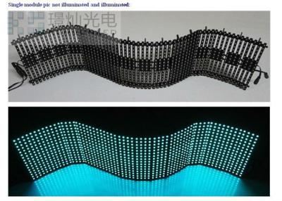 Cina SMD 3 IN 1 esposizione della tenda del LED, schermo flessibile 3000CD di esame statico LED/luminosità del ㎡ in vendita