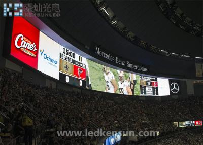 China 60Hz Waterproof SMD3535 Stadium LED Display , P10 Outdoor LED Screen 1 / 2 Scan for sale