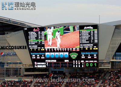 China SMD 3535 1R1G1B Stadium LED Display / P10 Outdoor LED Screen High Resolution for sale