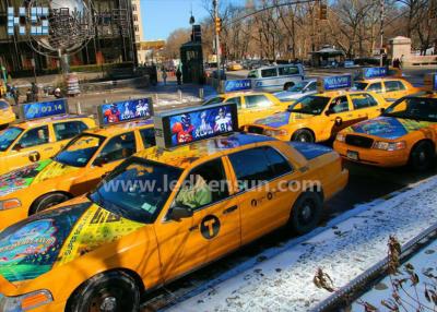 China El coche ligero claro del top del taxi llevó la exhibición de la muestra para la publicidad dinámica en venta