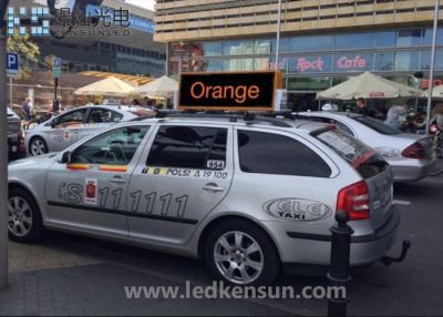 China El coche echado a un lado doble del CE llevó la exhibición/de la muestra muestra llevada 40000 puntos para el coche, ángulo de 160 Vision en venta