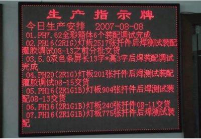 China Örtlich festgelegtes geführtes Werbungsschirm-Brett JC im Freien/DIP346 farbenreiches geführtes informierendes Dispay zu verkaufen