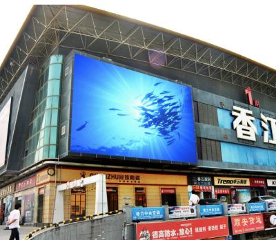 China 5.95MM Pixels Outdoor LED Displays 1R1G1B Die - Cast Al - Cabinet For Advertising for sale