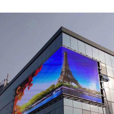 China Fixed Outdoor LED Advertising Screens , LED Video Display Panels 16mm Pixels for sale