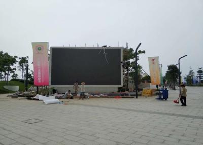 China Large Billboard Outdoor Advertising LED Display P6/P8/P10 Fixed Installation for sale