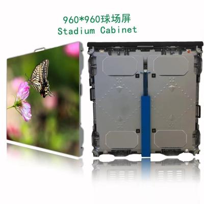 China IP65 P10  Stadium Led Screens 960X960mm Aluminum Magnesium Alloy Die Cast for sale