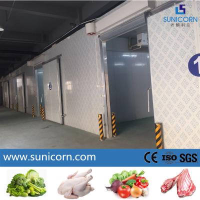 China Multipurpose Prefabricated Walk In Cooler With Density Above 43kg/M3 Panel for sale