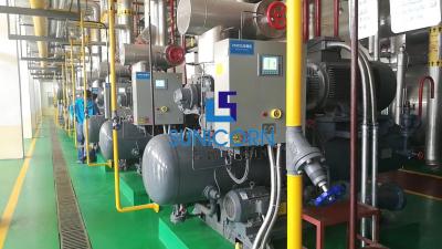 China Bizter Compressor Cold Room Refrigeration System For Flower / Fruit Processing for sale