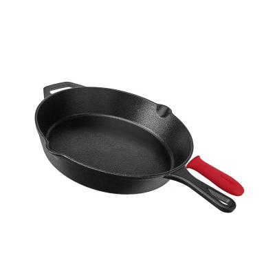 China Sustainable Orient Cookware Pre Seasoned Cast Iron Skillets for sale