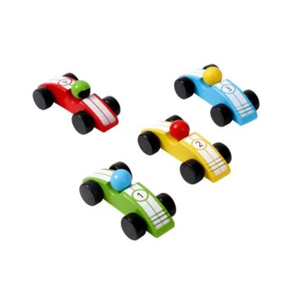 China Wood China mini racing toy quality products baby toy car kids toy racing AT11380 for sale