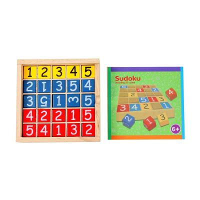 China Earlier Education High quality 25 grid wooden geometry box to calculate game number count Learning game toys for sale