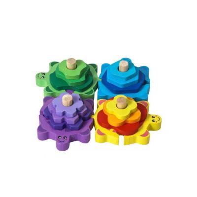 China Earlier Education New educational early education wooden toys for children with a variety of animal sets for sale