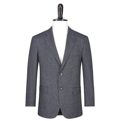 China Breathable Minimum order quantity is 300 pieces 100% slim fit Charcoal Wool Suit Jacket Men Fits Men for sale