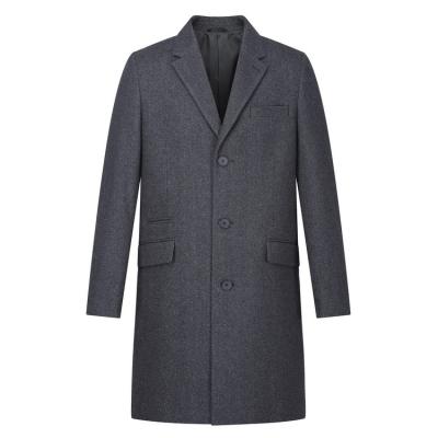 China Custom Made Breathable Polyester Material Long Winter Coats For Men for sale