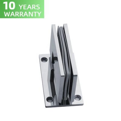 China Cheap Offset 90 Degree Wall To Shower Glass Adjustable Glass Door Hinge for sale