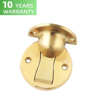 Cina Step-On Adjustable Spring Magnetic Door Stopper Door Holder Stopper in vendita