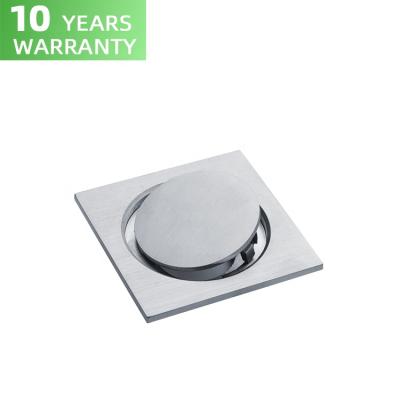 China Good Selling Wall Drain Tempered Shower Floor Side Outlet Shower Square Floor Drain for sale