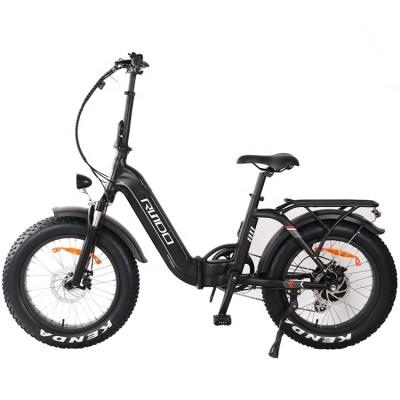 China Rundo standard 20inch folding fat e bike 20 inch foldable ebike for sale for sale