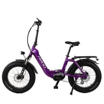 China Alloy rundo 20inch aluminum tire fat folding mid drive 8000w e bike electric bike affordable for sale