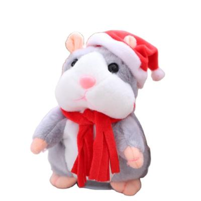 China Best Gift Plush Hamster Toys Recording Hamster Electronic Talking Talking Talking Plush Toy for sale