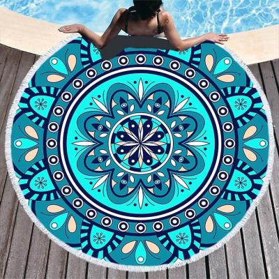 China Viable Ethnic Style Printing Family Carpet Beach Towel Can Be Customized for sale