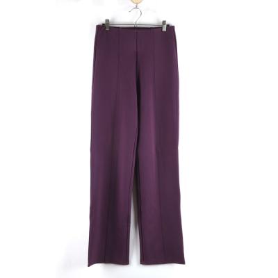 China Anti-wrinkle plus size rayon winter casual pants/nylon full length straight office pants and trousers for women for sale