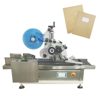 China High Quality Flat Mini Food Boxcar Label Sticker Applicator Machine With Printer for sale