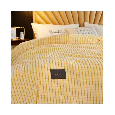 China Thickened Warm Winter Promotional Baby Various Knit Cozy Blanket Blanket for sale