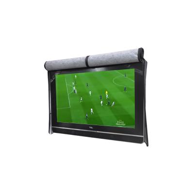 China Waterproof A Variety Of Styles Waterproof Outdoor 600D Polyester Flat Panel TV Cover for sale