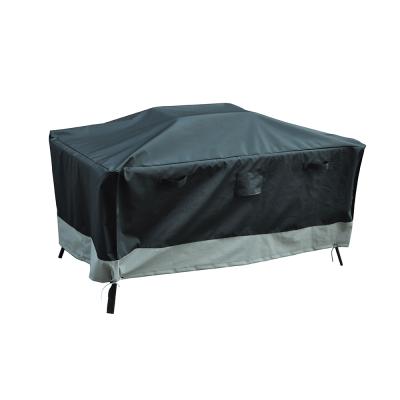 China Outdoor Waterproof Double Hands Stored Around Home Fire Pit Fire Basket Cover for sale