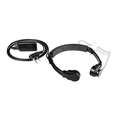 China Neck Band Surveillance Kit FBI Helmet Bodyguard Hidden Throat Mic Headset For Two Way Radio Communication for sale