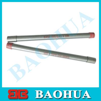 China 20mm bis 32mm Stahl galvanisiertes Rohr BS4568 zu verkaufen