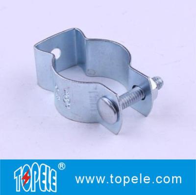 China Custom Electro-galvanized Steel Standard Conduit Hangers (Bolt and Nut) Unistrut Channel Fittings for sale