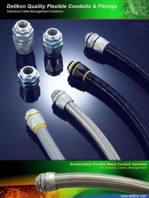 China DELIKON electrical FLEXIBLE CONDUIT,  metal fittings your professional electrical wiring solution for sale