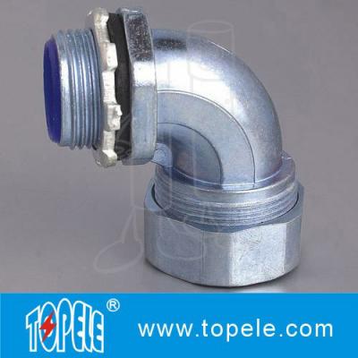 China Liquidtight Flexible Conduit And Fittings Connector 90 Degree Angle for sale